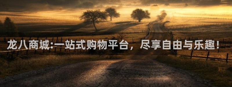 卧龙娱乐体育注册平台：龙八商城:一站式购物平台，尽享自由与乐趣！