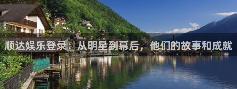 卧龙娱乐2平台注册：顺达娱乐登录：从明星到幕后，他们的故事和成就