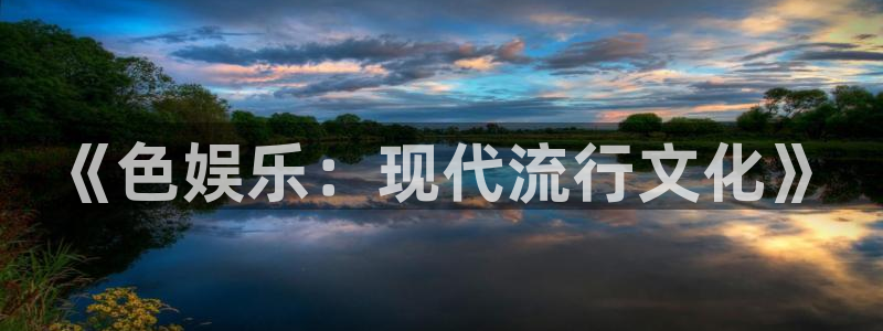 卧龙娱乐体育官网登录：《色娱乐：现代流行文化》