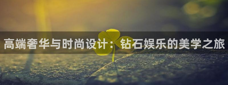 卧龙娱乐包怎么样：高端奢华与时尚设计：钻石娱乐的美学之旅